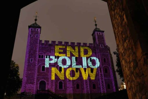 Polio vaccine campaign underway in London as the virus spreads in the city