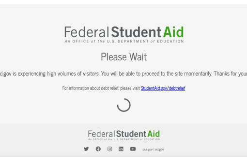 Federal student aid website crashes after Biden’s debt handout announcement