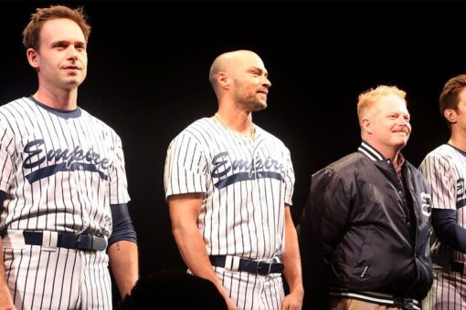 Jesse Williams and Jesse Tyler Ferguson reprise roles in ‘Take Me Out’ in its limited return to Broadway