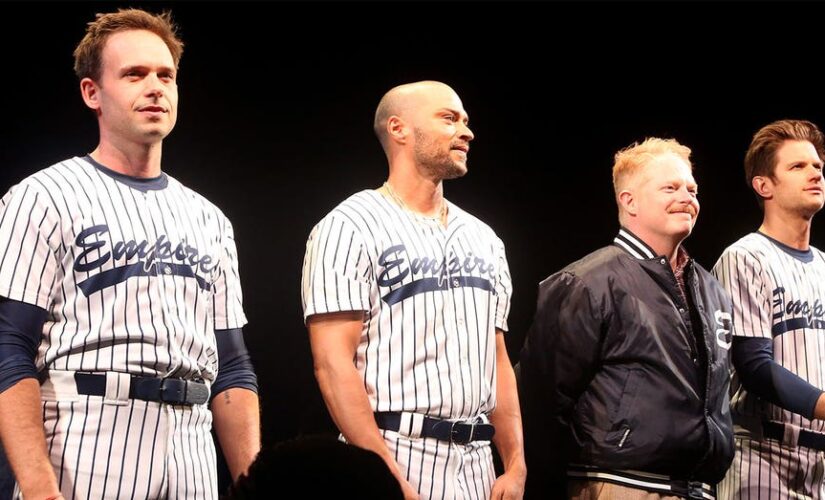 Jesse Williams and Jesse Tyler Ferguson reprise roles in ‘Take Me Out’ in its limited return to Broadway