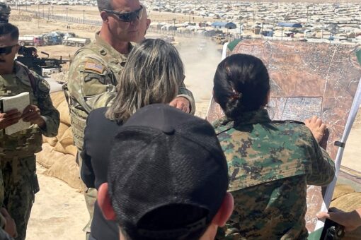 US-backed Kurdish forces detain 300 ISIS fighters in al-Hol camp raid operation
