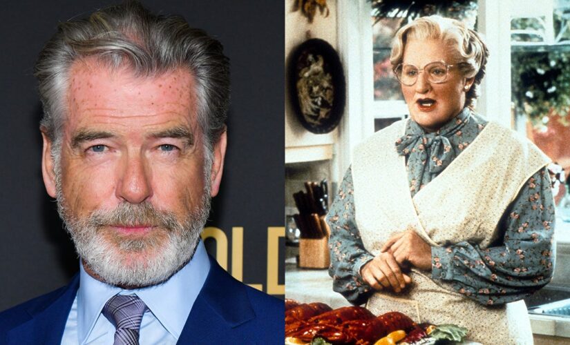 Pierce Brosnan reveals Robin Williams improvised an iconic ‘Mrs. Doubtfire’ line