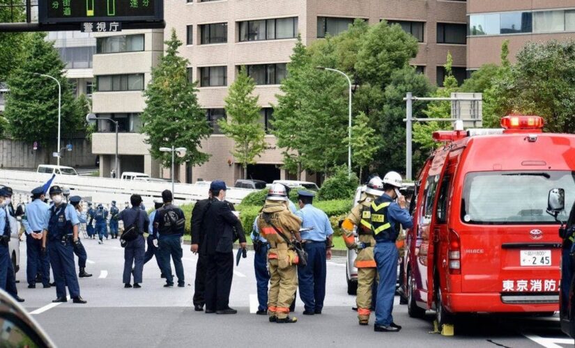 Japanese man sets himself on fire to protest Shinzo Abe funeral