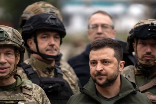Ukraine-Russia war: Zelenskyy visits newly liberated Izium, officials decry signs of torture