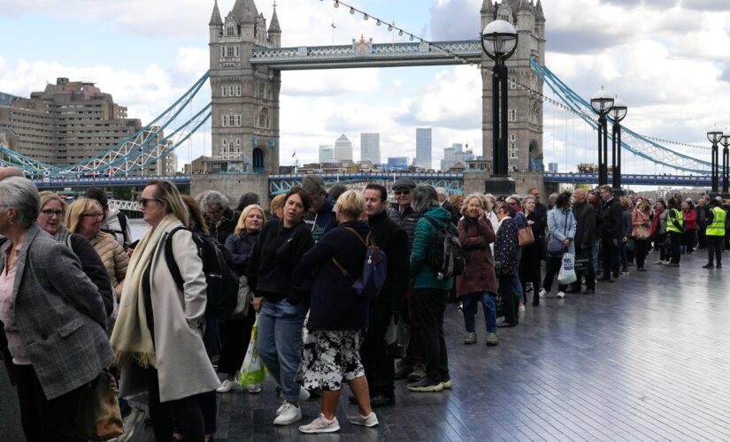 Line to see Queen Elizabeth’s coffin paused as wait reaches 14 hours