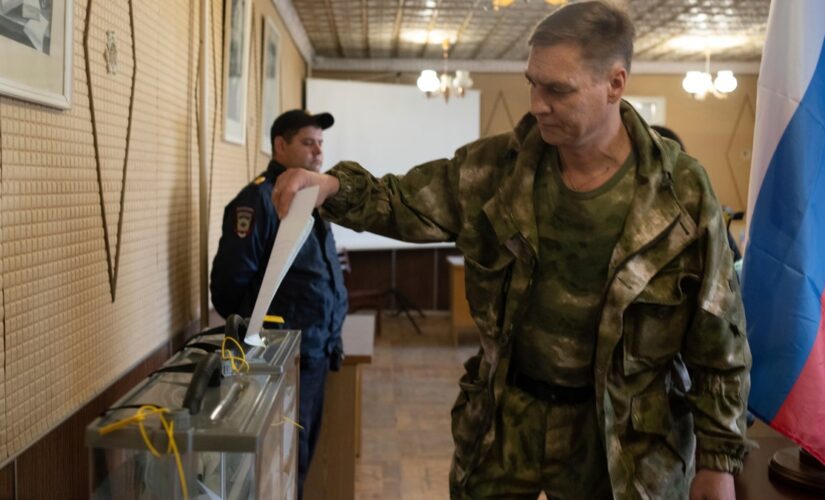 Russian proxies intimidate Ukrainians and force referendum vote on annexation: local official