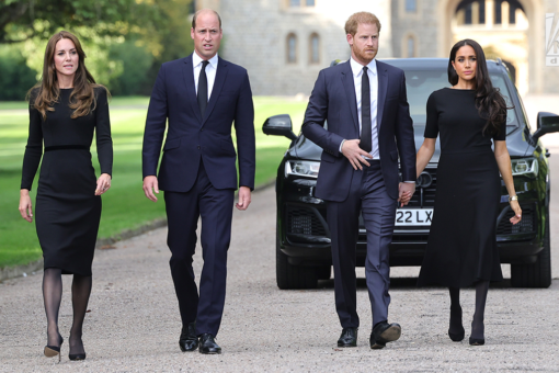 Prince William and Kate Middleton make surprise appearance with Prince Harry and Meghan Markle