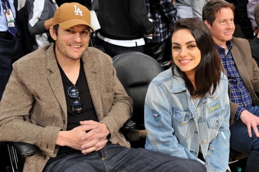 Ashton Kutcher reveals he was ‘drunk’ the first time he told Mila Kunis he loved her