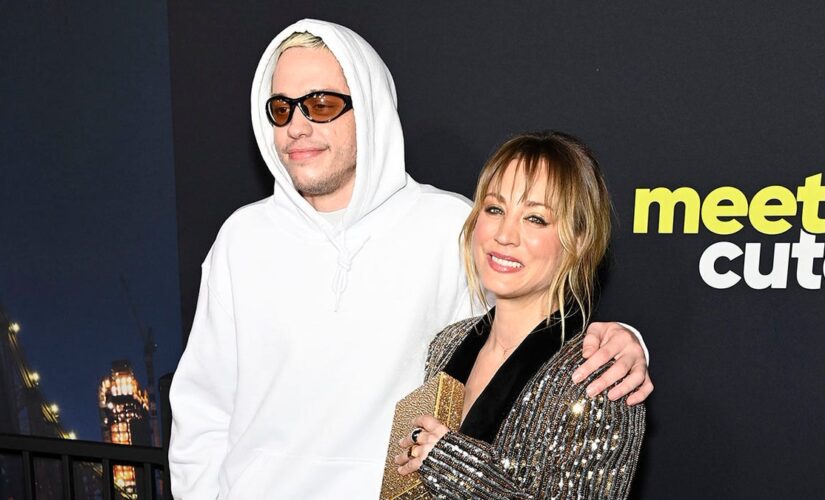 Pete Davidson spotted with arm around ‘Meet Cute’ co-star Kaley Cuoco: ‘He’s a sweet human being’