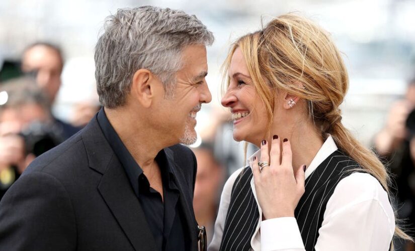 Julia Roberts, George Clooney joke filming one kiss for ‘Ticket to Paradise’ took ‘six months’ and ’80 takes’