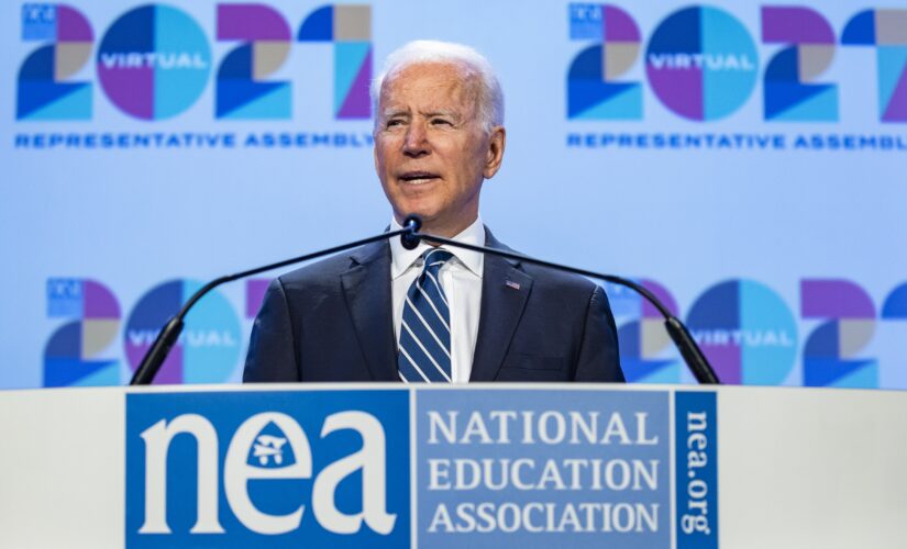 NEA teachers’ union where Biden spoke has showered Democrats with political contributions over the years