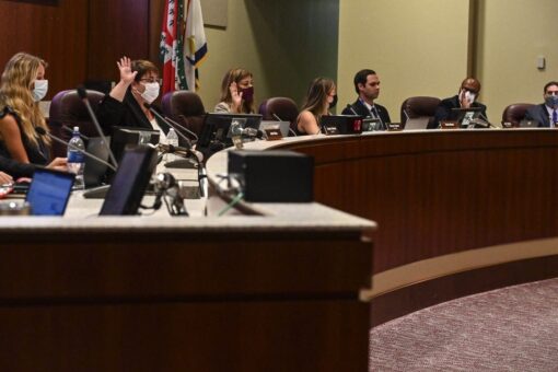 Virginia parents protest critical race theory outside Loudoun County School Board meeting