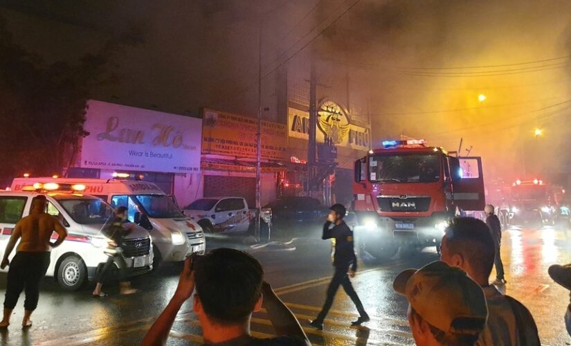 Karaoke bar fire in Vietnam kills at least 12, injures dozens more