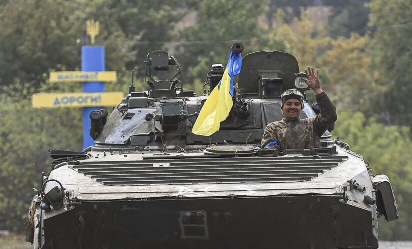 Ukrainian soldiers advance 30 miles in 3 days in Kharkiv amid major counter-offensive