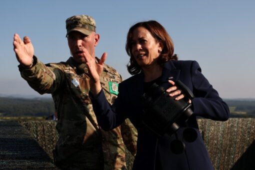 Vice President Kamala Harris commends US alliance with ‘Republic of North Korea’ in DMZ speech gaffe