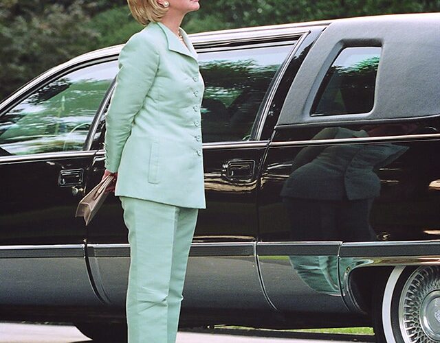 Hillary Clinton reveals reason for staple pantsuit was ‘suggestive’ photos from Brazil state trip