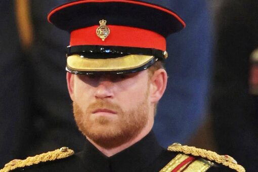 Royal snub? The real reason Prince Harry’s uniform was missing the symbol honoring the Queen