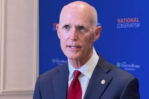Rick Scott won’t commit to backing McConnell as GOP Senate leader