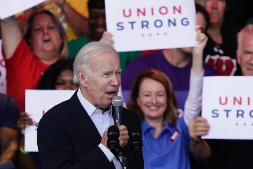 Biden midterm campaign schedule nearly nonexistent as Trump rallies for Republicans across the country