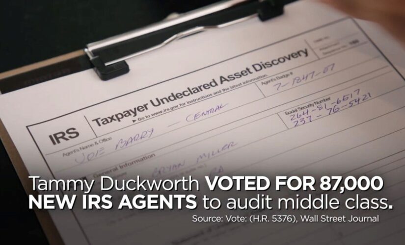 Illinois Republican Senate nominee targets IRS funding in first general election TV ad