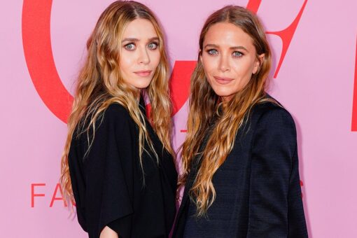 Mary-Kate and Ashley Olsen make rare joint appearance at The Row fashion show during Paris Fashion Week