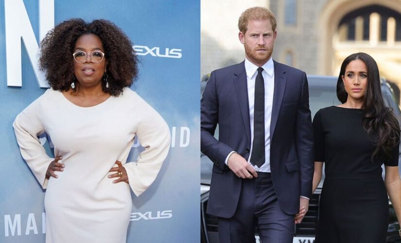 Oprah Winfrey slammed for defending Meghan Markle, Prince Harry after Queen Elizabeth II’s death