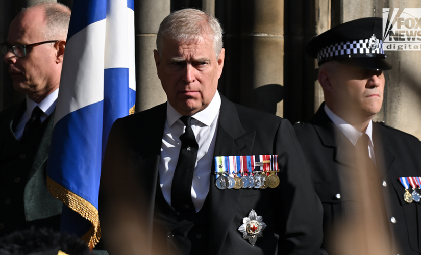 Video shows Prince Andrew heckler getting arrested as crowd chants ‘God save the king’