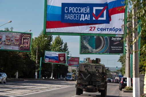 Blinken says Moscow ‘bussed in Russians’ to vote in sham referenda
