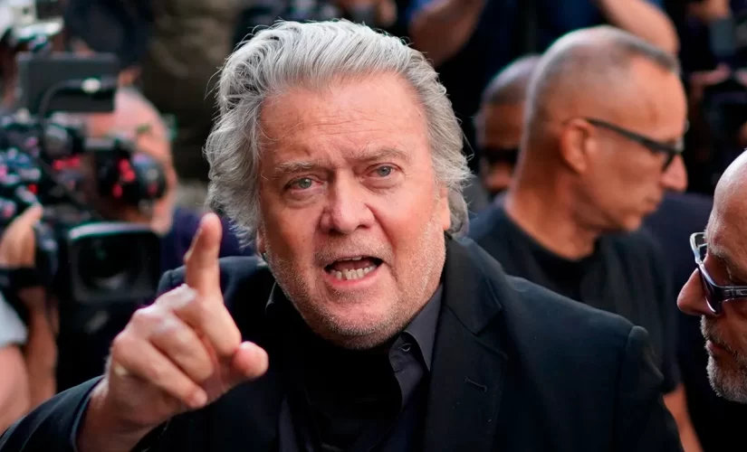 Steve Bannon surrenders to NY authorities to face state charges