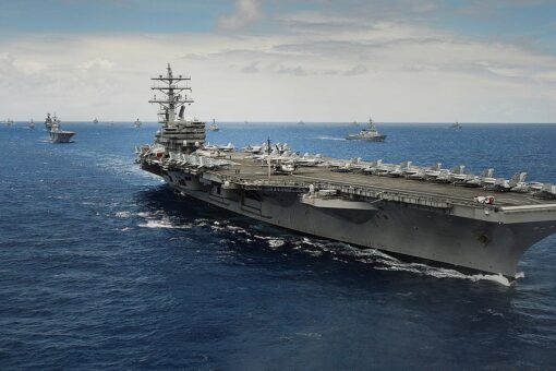 US aircraft carrier arrives in South Korea to send message to North Korea