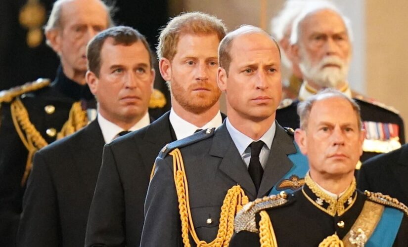 Prince Harry and Prince William will join all the Queen’s grandchildren for vigil Saturday night