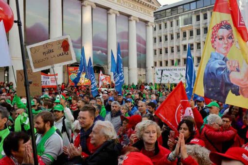 Protest breaks out in Belgium over skyrocketing energy costs