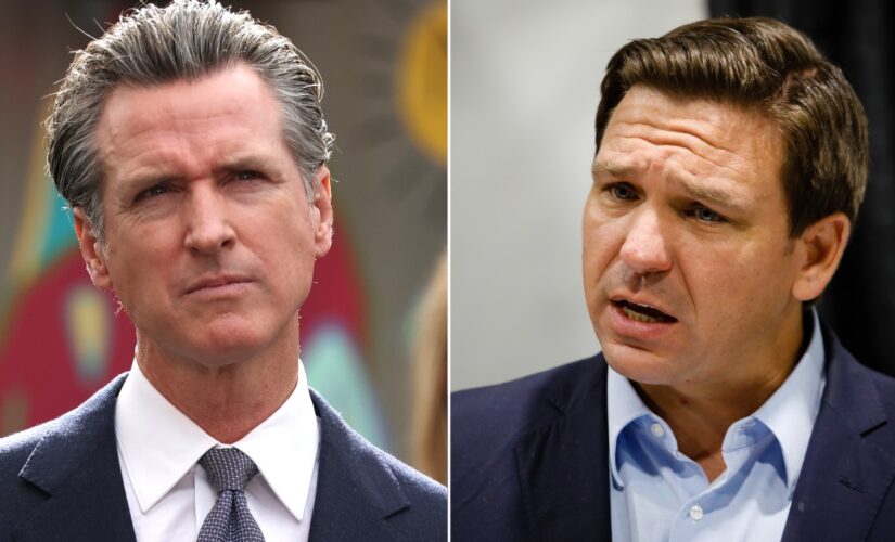 DeSantis blames Newsom’s ‘hair gel’ for muddling ‘brain function’ after call for DOJ to probe migrant flights