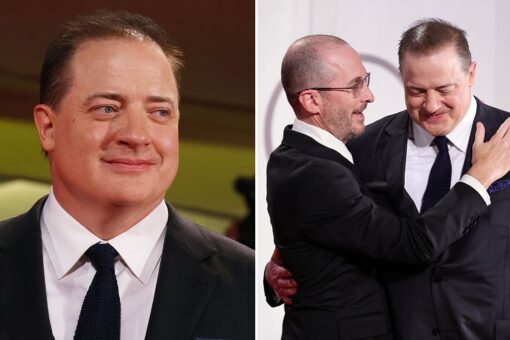 Brendan Fraser breaks down in tears, ‘The Whale’ receives 6-minute standing ovation at Venice Film Festival