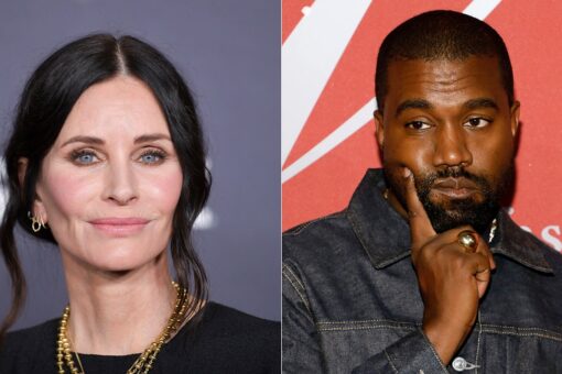 ‘Friends’ star Courteney Cox trolls Kanye West after he disses her show