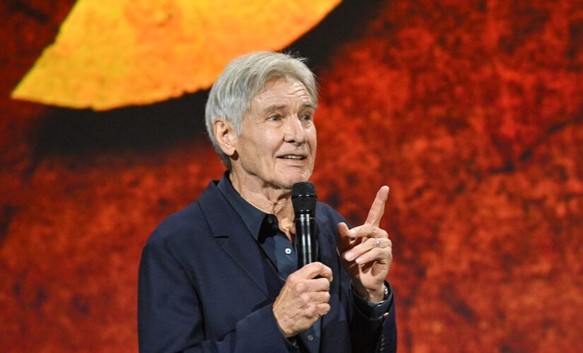 Harrison Ford chokes up while talking about his last ‘Indiana Jones’ film at Disney D23 expo: ‘I’m very proud’