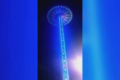 India carnival ride plummets 50 feet, injuring multiple people – including children – in horrifying video