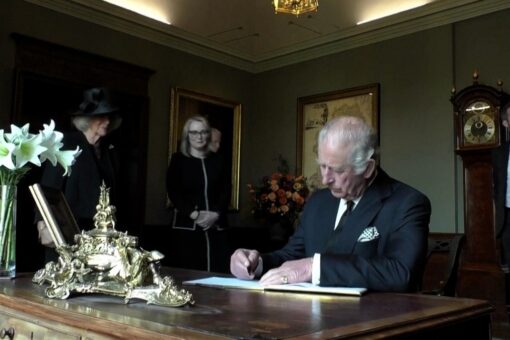 King Charles III frustrated for second time over pen: ‘Can’t bear this bloody thing’