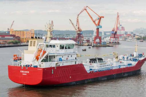 Oil tanker catches fire off Gulf of Finland, crew extinguishes the flames