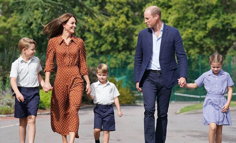 A look at William and Kate, the Prince and Princess of Wales’ three kids