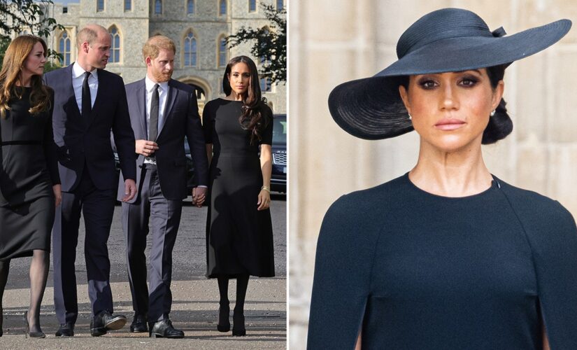 Queen Elizabeth II funeral: Meghan Markle like ‘fish out of water’ as body language expert analyzes royal ties