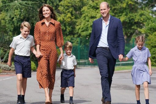 Prince George, Princess Charlotte and Prince Louis start new school year in matching uniforms for orientation