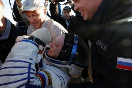 Russia safely returns 3 cosmonauts from International Space Station