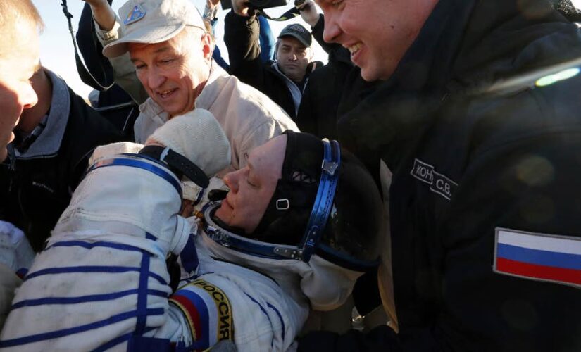 Russia safely returns 3 cosmonauts from International Space Station