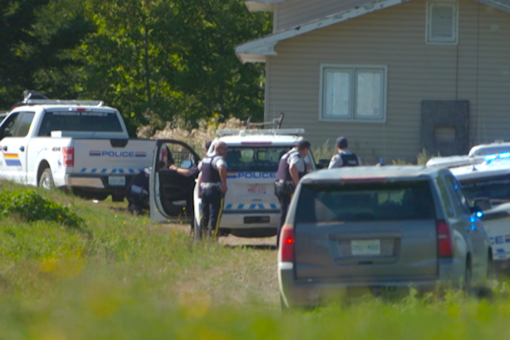 Canadian police converge on home after reported sightings of second stabbing suspect
