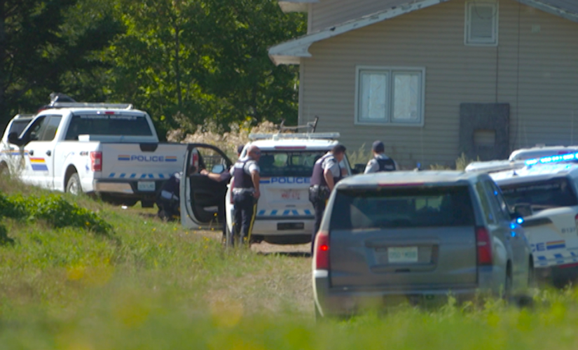 Canadian police converge on home after reported sightings of second stabbing suspect