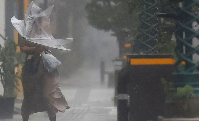 Japan sees ‘unprecedented’ typhoon slam onto shore, causing power outages and massive evacuations