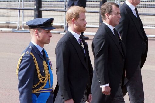 Prince Harry and Prince William, King Charles reunite to walk together behind Queen Elizabeth II’s coffin