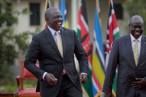 William Ruto sworn in as Kenya’s president after close vote