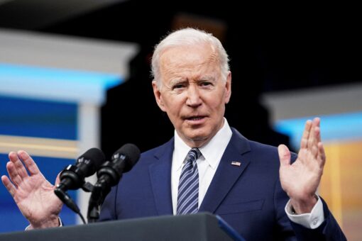 Biden adding to his list of others to blame for soaring gas prices